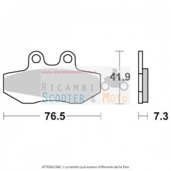 pastillas de freno delantero de Aprilia Pegaso / Kat 125 89/91