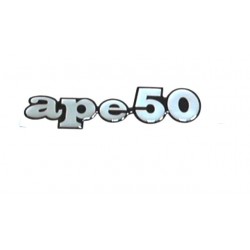 Placa de identificacion del friso original Piaggio Ape 50